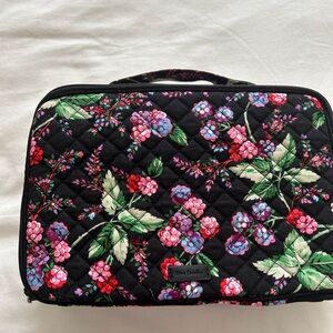 Vera Bradley Black Berries Cosmetic bag.